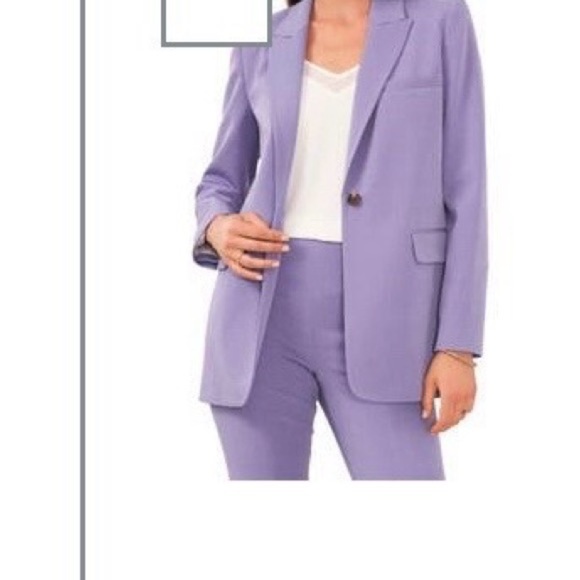 1. State Jackets & Blazers - 1 State single button blazer in twilight purple never been worn.